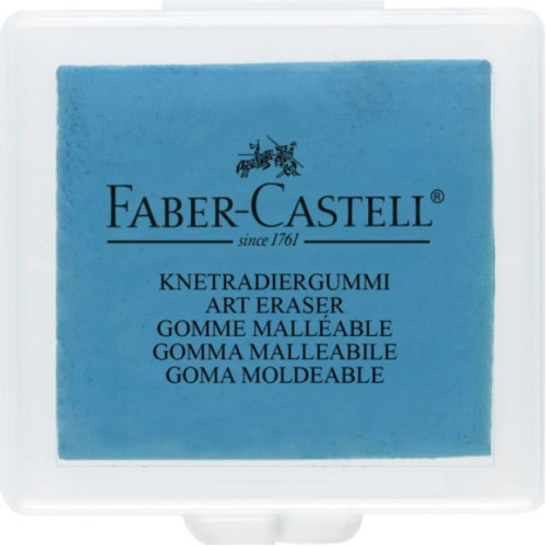 Ластик клячка цветная в пластиковой коробке Faber-Castell 127321