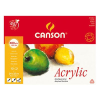 Альбом для акрилу Acrylic 400 гр, 10 аркушів 32х41 см