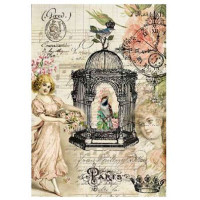 Карта декупажная Cadence Rice Paper Decoupage,А4, №151