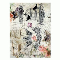 Карта декупажна Cadence Rice Paper Decoupage, А4, №154