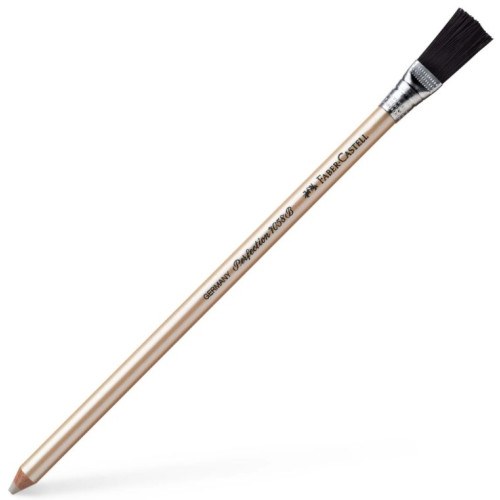 Гумка олівець Faber-Castell Perfection 7058 B з пензельом для видалення туші і чорнила, 185800