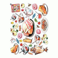 Карта декупажна Cadence Rice Paper Decoupage, №4