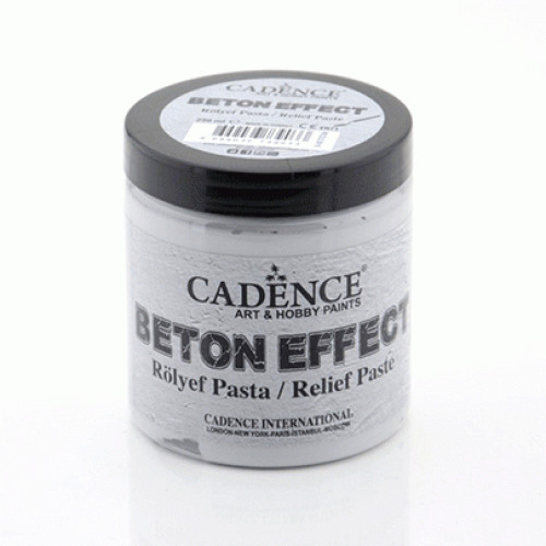 Рельєфна паста Cadence імітація ефекту бетону, Beton Effect, 250 мл