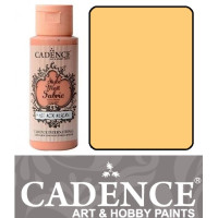 Краска матовая для ткани Cadence Style Matt Fabric Paint, 59 мл, Ванильно-лимонный