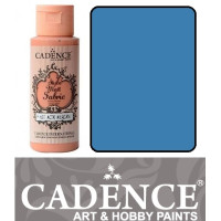 Краска матовая для ткани Cadence Style Matt Fabric Paint, 59 мл, Лавандовый голубой