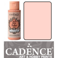 Краска матовая для ткани Cadence Style Matt Fabric Paint, 59 мл, Пастельный розовый