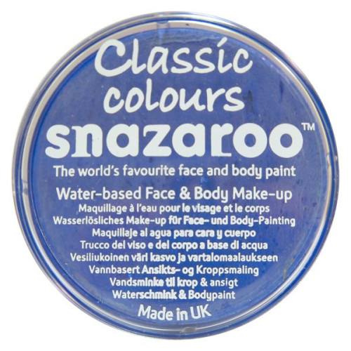 Краска для грима Snazaroo Classic 75 мл, Sky blue (Небесно-голубой)