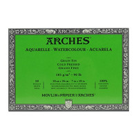 Альбом для акварели холодного прессования Arches Cold Pressed 185 гр, 18x26 см (20)
