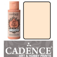 Фарба матова для тканини Cadence Style Matt Fabric Paint, 59 мл, Слонова кістка
