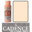 Краска матовая для ткани Cadence Style Matt Fabric Paint, 59 мл, Слоновая кость