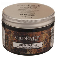 Cadence фарба-патина для з старінням, Rusty Patinа, 150 мл, Сіро-чорний