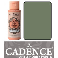 Краска матовая для ткани Cadence Style Matt Fabric Paint, 59 мл, Шалфей