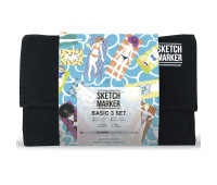 Набор маркеров Sketchmarker Basic 3 24 шт арт 24bas3