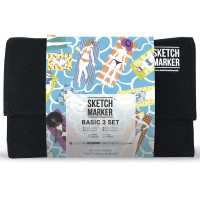 Набор маркеров Sketchmarker Basic 3 24 шт арт 24bas3