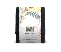 Набор маркеров Sketchmarker Basic 4 set 12 шт арт 12bas4
