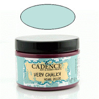Акриловая меловая краска Very Chalky Home Decor Cadence, 150 мл Пудровый голубой