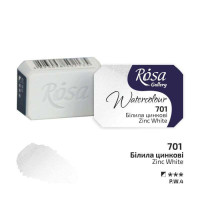 Фарби акварельні, Білила цинкові, 2,5 мл, ROSA Gallery