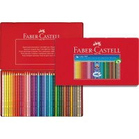 Карандаши акварельные 36 цв Faber-Castell Grip трехгранные метал кор 112435
