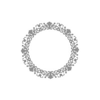 Натирки Cadence срібло Rub On Transfers Silver 17*25 см, V-028
