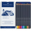 Набір кольорових олівців Faber-Castell Goldfaber 12 кольорів в металевій коробці, 114712