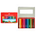 Карандаши цветные Faber-Castell 36 цв CLASSIC 115886 метал кор