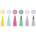 Лайнеры Faber-Castell PITT artist pen B 6 цветов Пастельные оттенки 167163