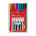 Линер Faber-Castell набор 10 цв Grip fine pen 0,4 мм 151610