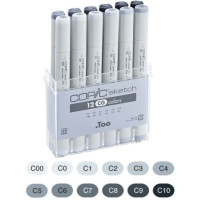 Набор маркеров Copic Sketch Set CG 12 шт