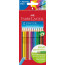 Акварельні олівці Faber-Castell Grip 12 кольорів 112412