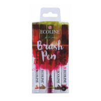 Набір кистей-ручок Ecoline Brushpen AUTUMN 5 кол., Royal Talens