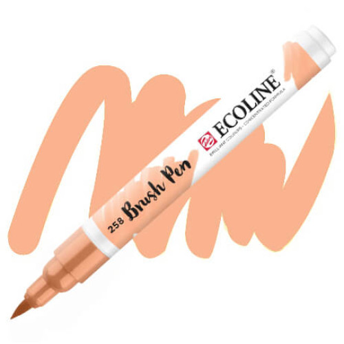 Кисть-ручка акварельная Ecoline Brush pen №258 Абрикосовый