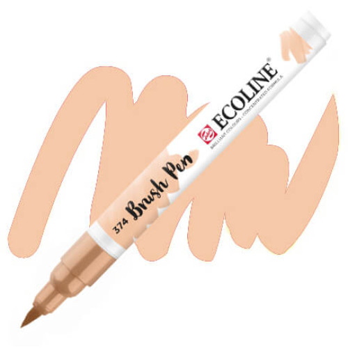 Кисть-ручка акварельная Ecoline Brush pen №374 Розово-бежевый