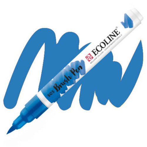 Кисть-ручка акварельная Ecoline Brush pen №505 Ультрамарин светлый