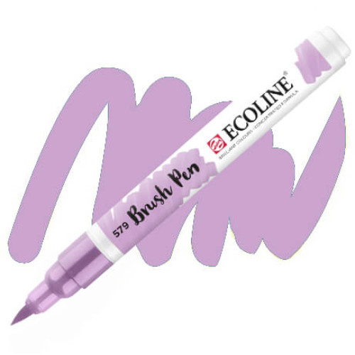 Пензель-ручка акварельна Ecoline Brush pen №579 Пастельний фіолетовий