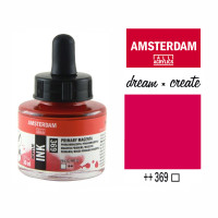 Туш акрилова AMSTERDAM INK (369) Первинний пурпурний, 30 мл, Royal Talens