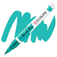 Пензель-ручка акварельна Ecoline Brush pen №661 Бірюзова зелена