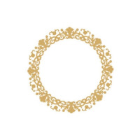 Cadence натирки золото Rub On Transfers Gold 17х25 см V-028