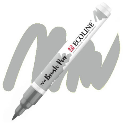 Кисть-ручка акварельная Ecoline Brush pen №704 Серый