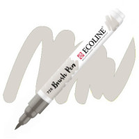 Пензель-ручка акварельна Ecoline Brush pen №728 Сірий теплий світлий