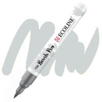 Пензель-ручка акварельна Ecoline Brush pen №738 Сіро-золотий світлий