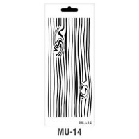 Cadence трафарет серія MU Mix Media Stensil 15х25 см MU-14