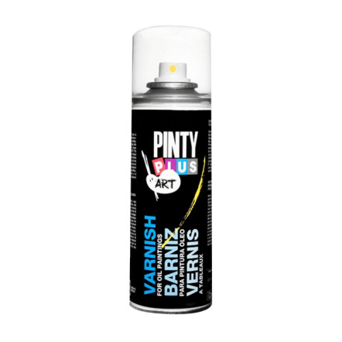 Лак-аэрозоль для масляных красок ART & CRAFT, 200 мл, PINTYPLUS