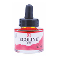 Краска акварельная жидкая Ecoline №318 Кармин 30 мл