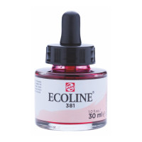 Краска акварельная жидкая Ecoline №381 Пастельная красная 30 мл