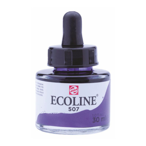Краска акварельная жидкая Ecoline №507 Ультрамарин фиолетовый 30 мл