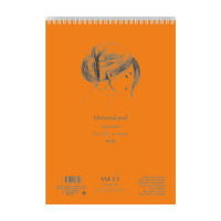 Альбом на спіралі AUTHENTIC А3 200 г/м2, 30 л білий колір SMILTAINIS
