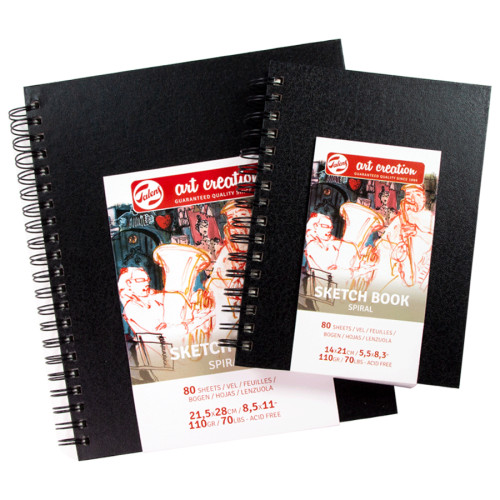 Блокнот на спиралиTalens Art Creation 110 г/м2 14х21 см 80 л Royal Talens