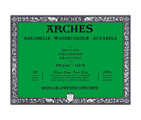 Arches блок для акварели холодного прессования Cold Pressed 300 гр 23x31 см 20 листов