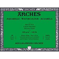 Arches блок для акварели холодного прессования Cold Pressed 300 гр 23x31 см 20 листов
