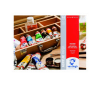 Склейка для акрила Van Gogh 370гр/м.кв 24х32см 10л., ср.зерно, Royal Talens  93162432